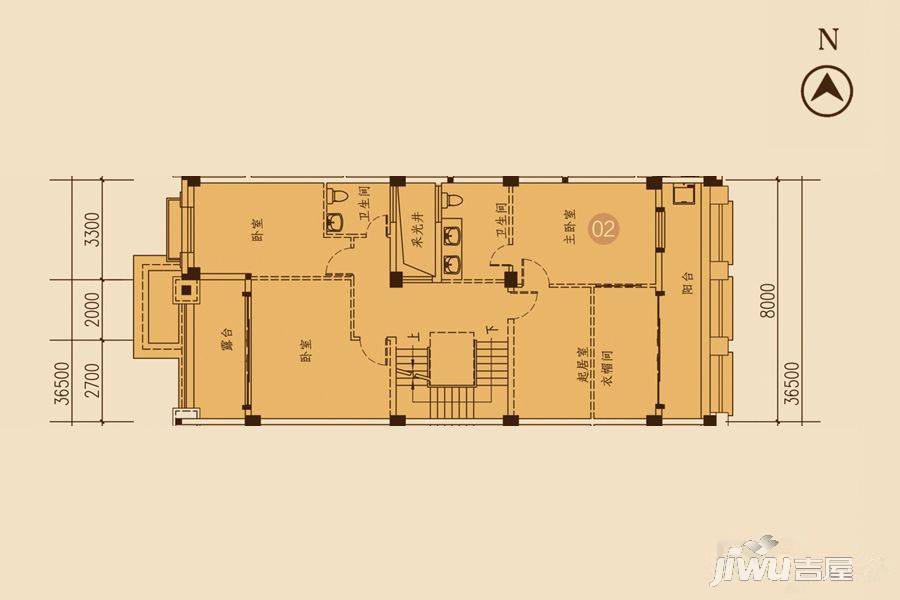 海湾尚景花园5室2厅4卫418.7㎡户型图