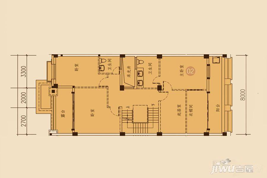 海湾尚景花园5室3厅4卫457.9㎡户型图