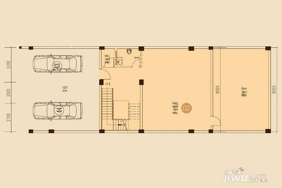 海湾尚景花园5室3厅4卫457.9㎡户型图