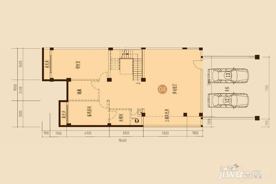 海湾尚景花园5室4厅5卫489.6㎡户型图