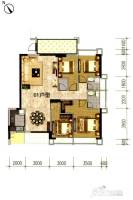 嘉德家园4室2厅2卫146㎡户型图