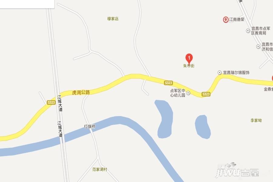 江南URD(江南生态新城)位置交通图