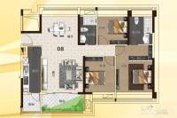 翠湖半岛3室2厅2卫98㎡户型图