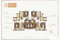 紫宸名筑3室2厅2卫125㎡户型图