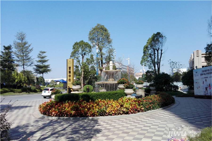 招商依云华府实景图图片