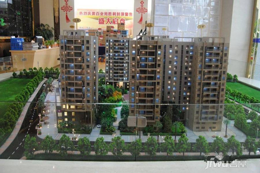 百业苑沙盘图图片