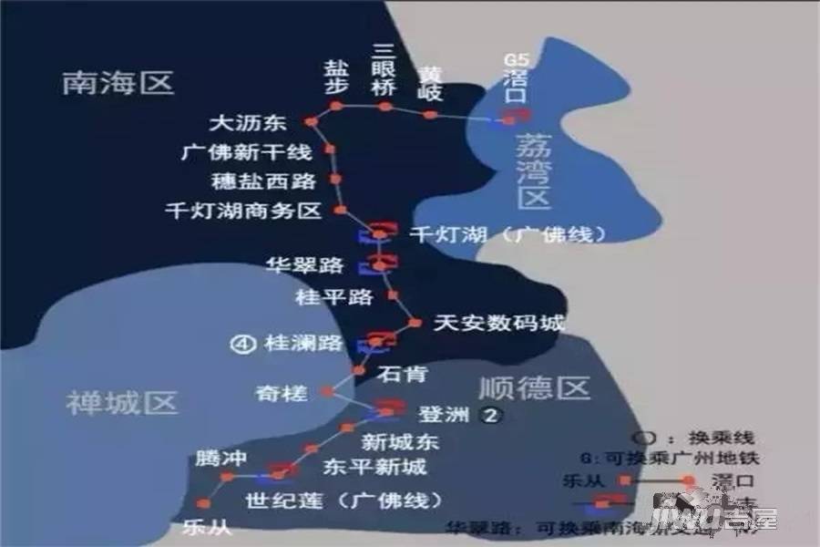 时代香海彼岸位置交通图图片