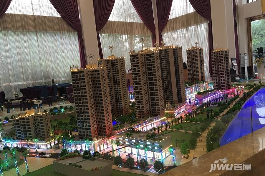 珍丰广场沙盘图图片