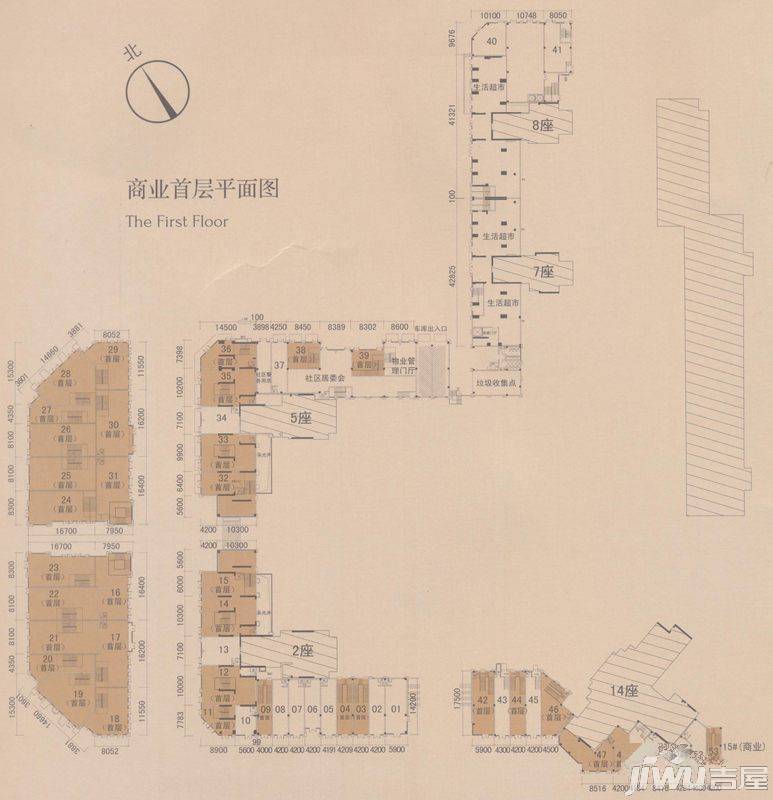 招商公园18721室0厅0卫150㎡户型图