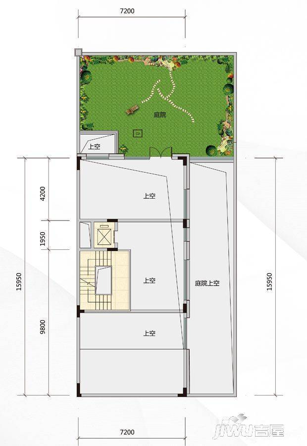 顺德华侨城天鹅湖7室2厅4卫443㎡户型图