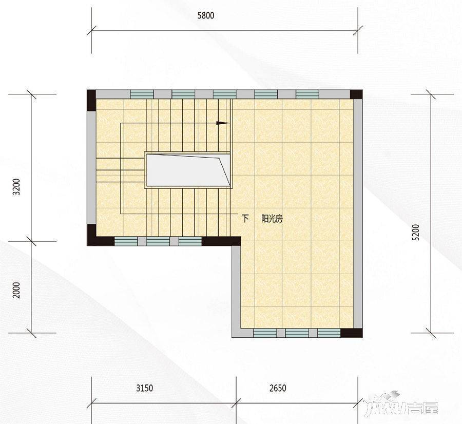 顺德华侨城天鹅湖7室3厅3卫1089㎡户型图