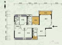 龙光·君悦龙庭4室2厅2卫116㎡户型图