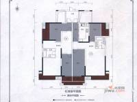 依云上城4室2厅3卫147㎡户型图