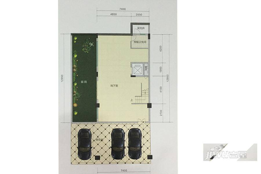 顺德华侨城天鹅湖5室2厅5卫306㎡户型图