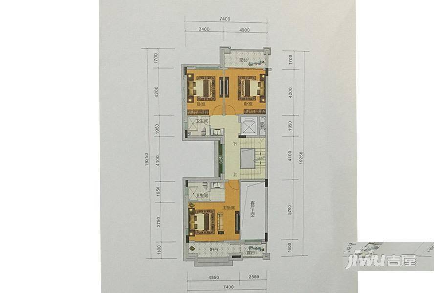 顺德华侨城天鹅湖5室2厅5卫306㎡户型图