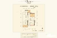 岭南天地·璟廷3室2厅2卫90㎡户型图