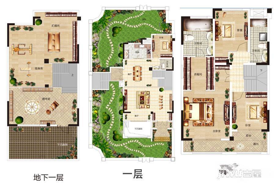 龙湖锦艺城7室2厅3卫187.3㎡户型图