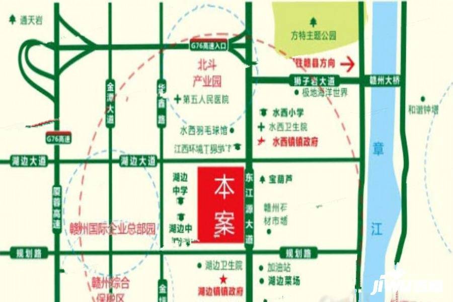 龙鑫嘉苑位置交通图