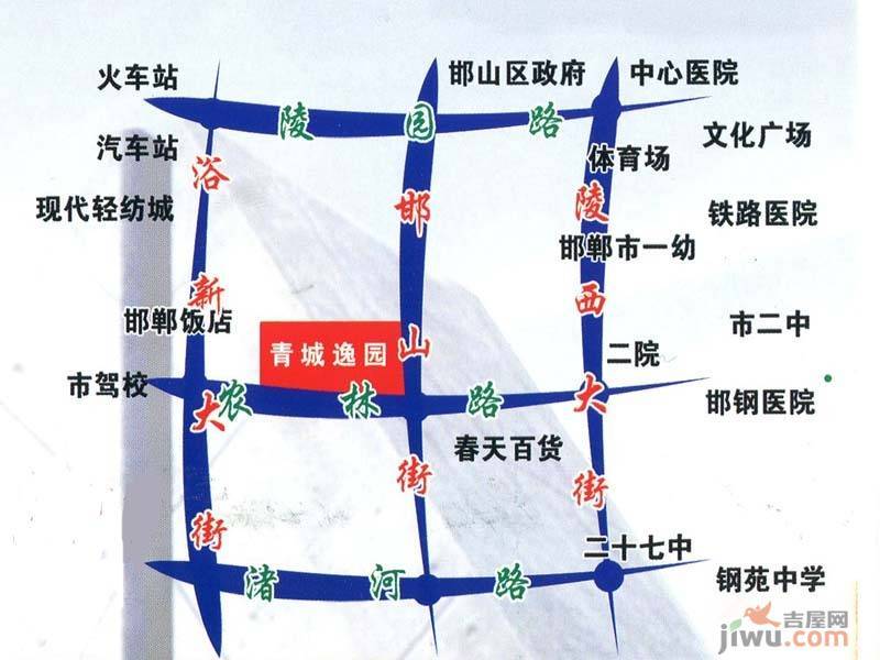 青城逸园位置交通图图片