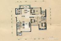 连城别苑四期2室2厅1卫72㎡户型图