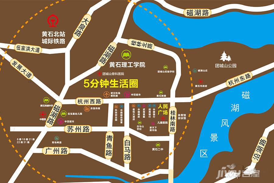 安佳凤凰城位置交通图