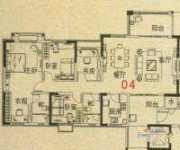 碧桂园·翡翠湾4室3厅2卫140.2㎡户型图