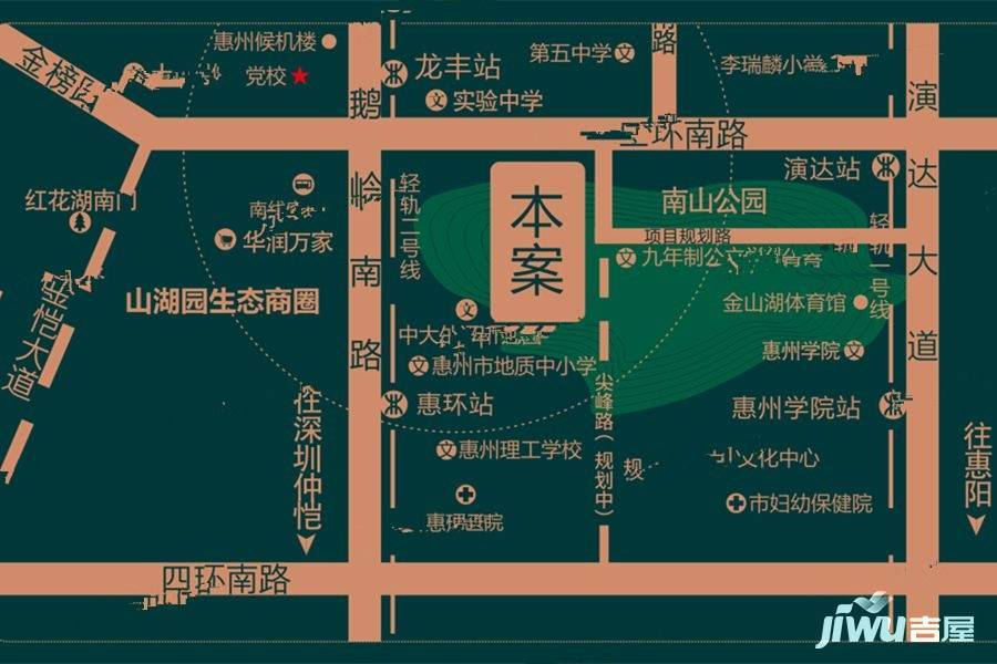 鹏达南山壹号规划图