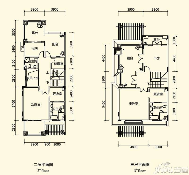 天地源御湾6室3厅4卫407㎡户型图