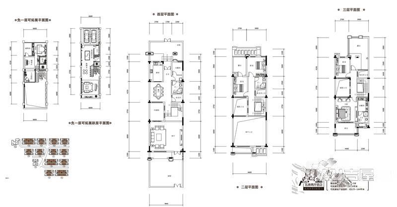 鼎峰公园豪庭5室2厅4卫227.8㎡户型图