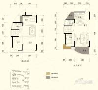 金泓华庭3室2厅2卫134㎡户型图