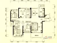 方直东岸4室2厅2卫136㎡户型图