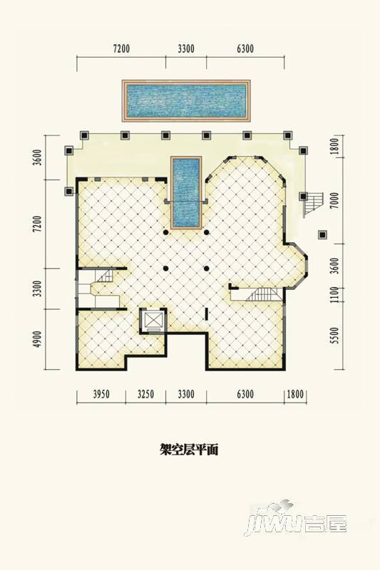 龙光城5室3厅5卫420.2㎡户型图