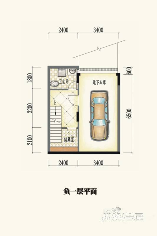 龙光城4室2厅4卫195.8㎡户型图