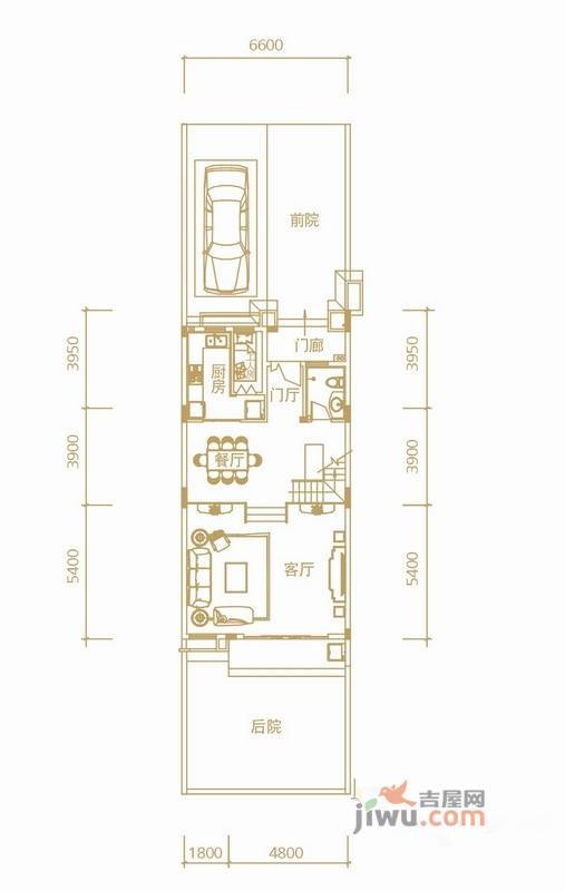 富力湾4室2厅4卫200㎡户型图