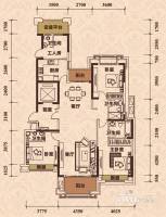 王府钓鱼台4室2厅4卫170㎡户型图