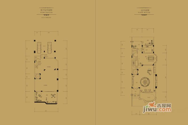 龙城一品4室3厅5卫408.9㎡户型图