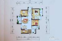 建曙高尔夫1号4室2厅2卫134.4㎡户型图