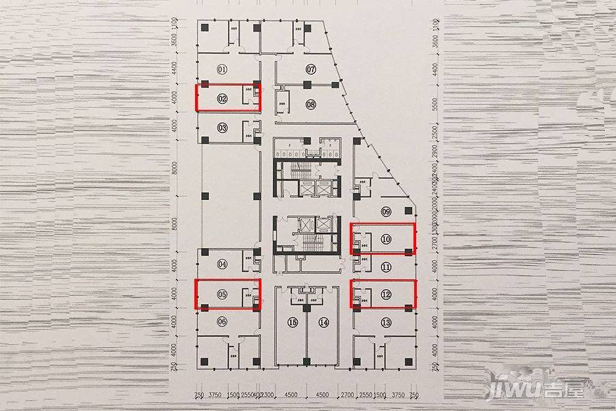 雅博世纪广场1室1厅1卫52㎡户型图