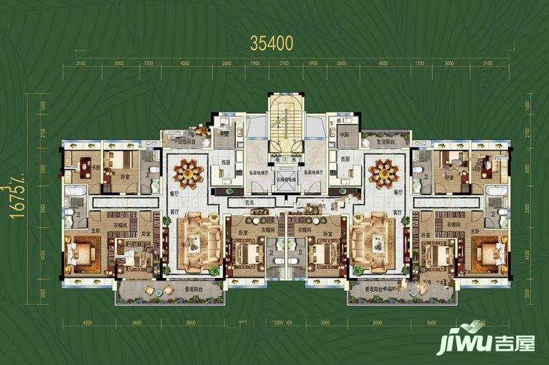 碧桂园天麓山
                                                            5房2厅3卫
