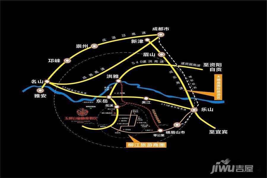 巴登森林海国际度假区位置交通图图片