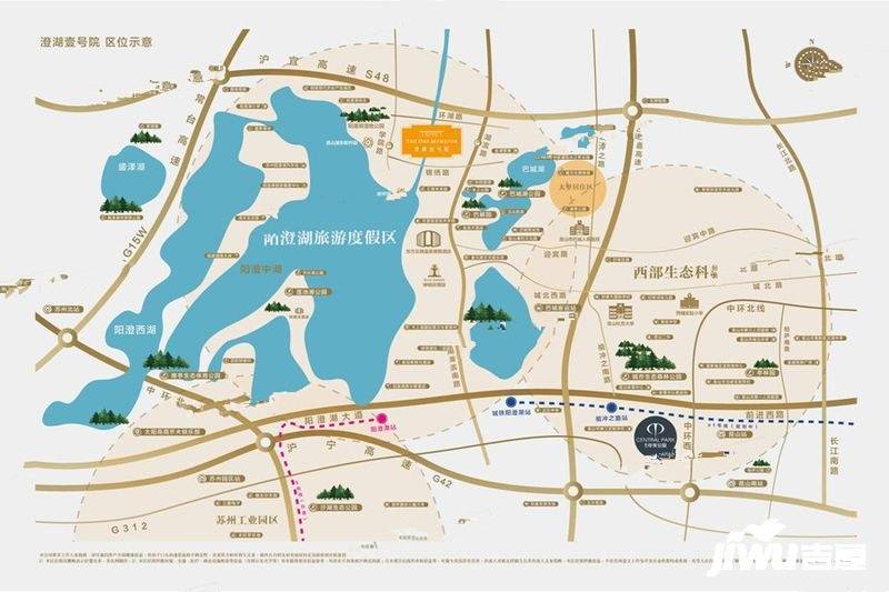 澄湖壹号院位置交通图图片