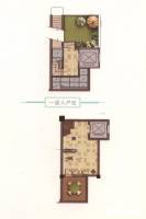 绿地icity2室3厅3卫122㎡户型图