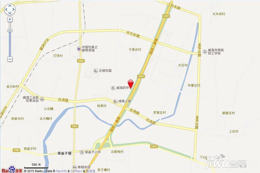 上河小镇尚书院位置交通图