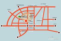 东发现代城亲情园二期集中商业位置交通图图片