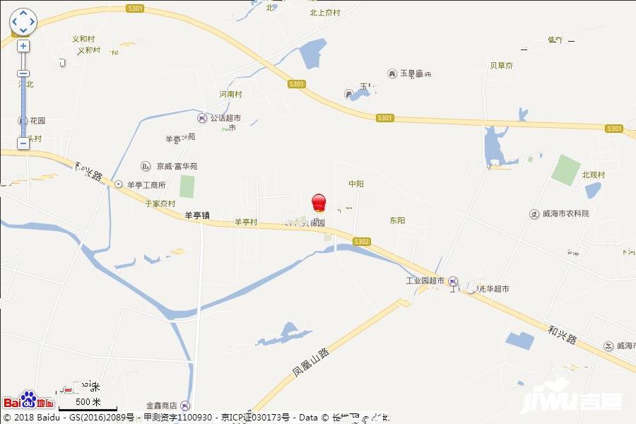 国宏立泰桂花园位置交通图