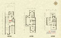 卓达香水海二期苏格兰城3室3厅3卫189.4㎡户型图