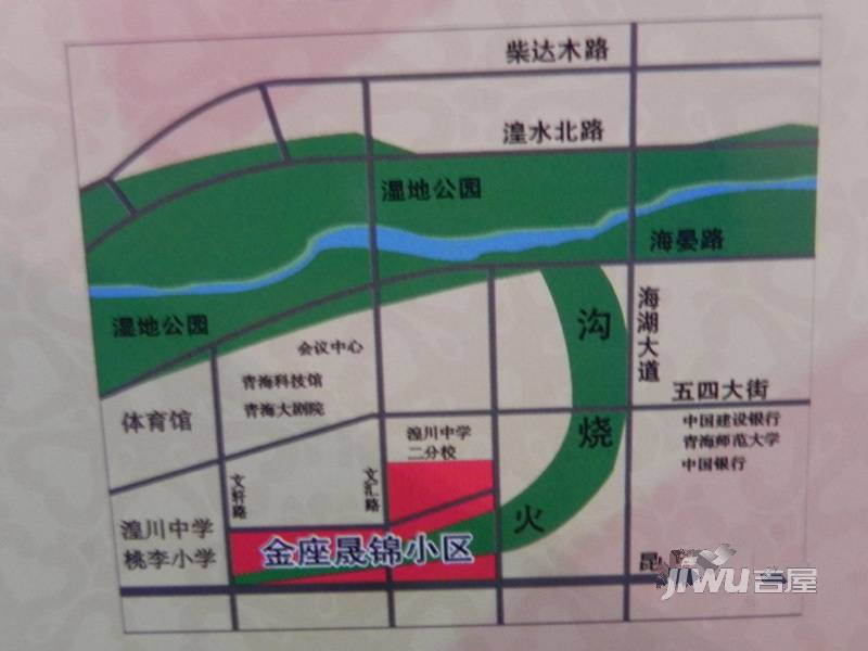金座昇锦花园位置交通图图片