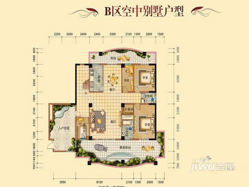 正和金帝庄园4室4厅4卫414.2㎡户型图