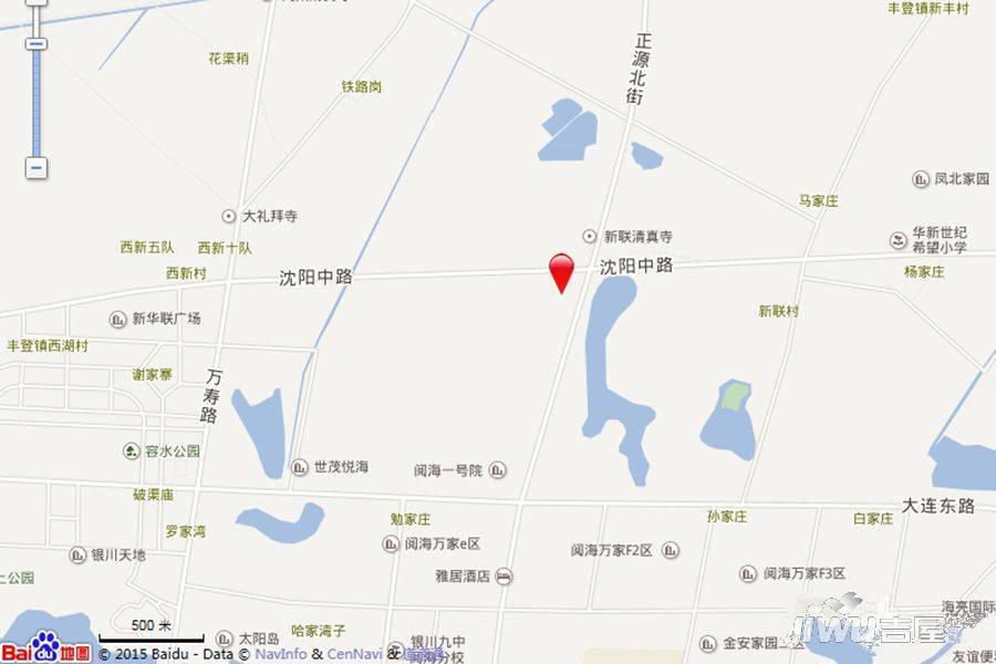 悦海国际社区悦玺位置交通图