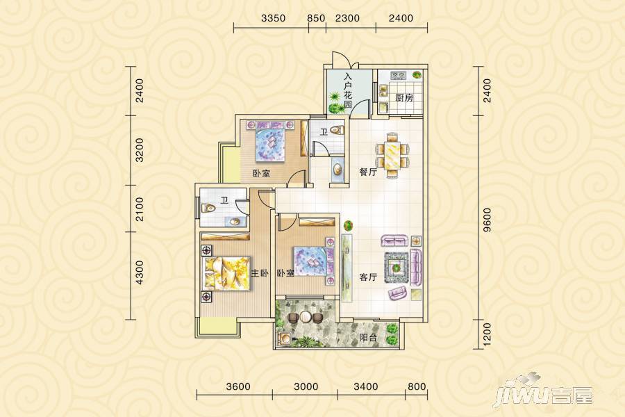 滨江观邸户型图